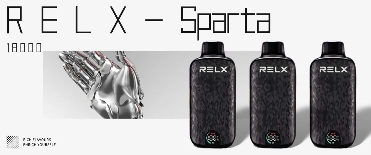 RELX Sparta 18000 Puffs Vape - Ananass: Eesti Võimukas Suvituse Meeldivus Igale Aastaajale